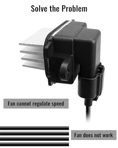Image of BL3Z-19E624-A HVAC Blower Motor Resistor Kit Fit for Ford Expedition 2009-2017 Ford F150 2009-2014 Lincoln Navigator 2009-2017, AutoTempControl Black