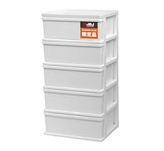 Amazon｜ピット 木製天板 ワイドチェスト 4段 54.5×40.5×84.5cm