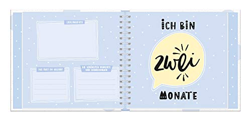 Mein erstes Jahr (Junge): Babyalbum: Babyalbum / SCHÖNSTE MOMENTE UND ERINNERUNGEN