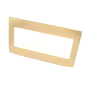 Leviton acwm4–24 K acenti 4 vitesses Wall Plate and Alignment Plate, by Leviton plaqués or 24 K