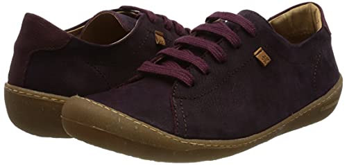 Image of El Naturalista Unisex's 5770 Oxford Flat, BlackBerry, 8 US