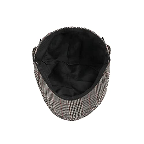Withmoons Adjustable Newsboy Hats Cotton Tweed Ivy Flat Cap Irish Cabbie Gatsby Golf Yz30108 (Darkgrey) #TOP5