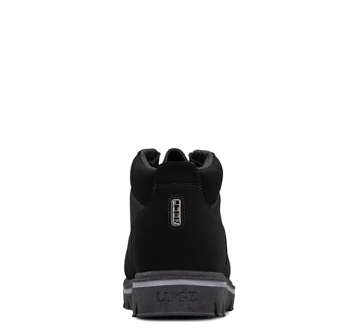 Lugz Men's Fringe Classic Moc-Toe Boot, Black, 8 W3