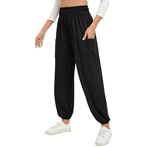 Famulily Women's Casual Loose Harem Pants Cover