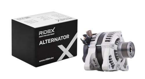 RIDEX Alternateur 14V, 120A, 36050997 36000599 1229258 Compatible avec FORD Fiesta Mk5 3/5 portes JH1, JD1, JH3, JD3 Focus Mk2 3/5 portes DA, HCP, DP Kuga Mk2 DM2, VOLVO V50 545 – vue 2