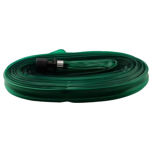 NbgrvB Flacher Tropfschlauch für Garten, 7,5 m/10 m/15 m...