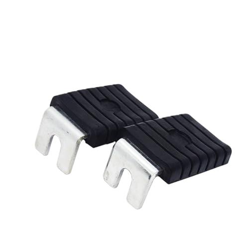 Vaveren 2 Pieces Bicycle Rear Pedals Bicycle Foot Pegs Anti Skid Replacement Foot Plates Pedals for Mountain Bike Cycling Accessories