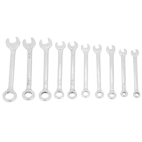 Doppel-Schraubenschlüssel - 10 Stück britischer Edelstahl-Schraubenschlüsselsatz mit Maulschlüssel zur Reparatur von Werkzeugen 1 Doppel-Schraubenschlüssel - 10 Stück britischer Edelstahl-Schraubenschlüsselsatz mit Maulschlüssel zur Reparatur von Werkzeugen