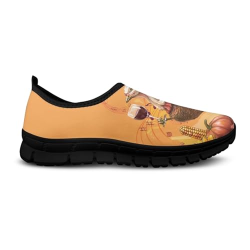 Image of Womens Slip On Walking Shoes Non Slip Loafer Breathable Holiday Travel Shoe Lightweight Casual Low Top Sneakers SizeUS 5.5-11.5