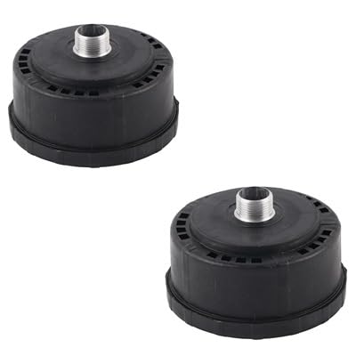 Marhynchus2pcs Air Compressor Filter 3/4 25mm Noise Reducer for Screw & Piston Compressors