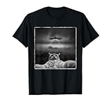 Photo Gallery tshirt di selfie gatto divertente uomini donne ufo teorico maglietta Photo Gallery tshirt di selfie gatto divertente uomini donne ufo teorico maglietta