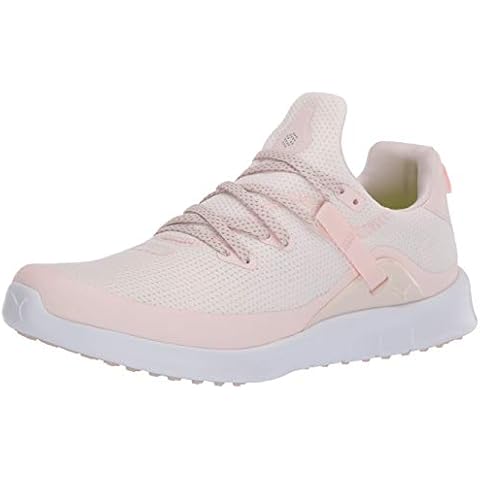 PUMA Women's Laguna Fusion Golf Shoe in Rosewater White Cover