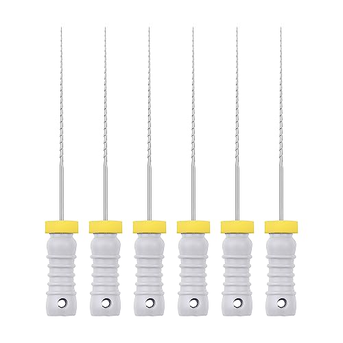 Xux 6Pcs/Pack Endo H-File 21Mm/25Mm Hand Use Stainless Steel Endodontic Files #08 Endo Rotary Files thumb #4