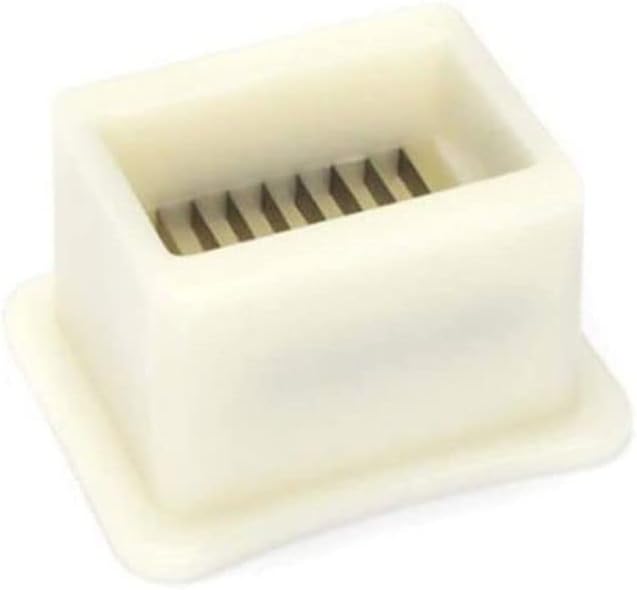 Mein HERZ 2 stuks bonensnijder, multifunctionele draadsnijder groene bonen groente creatieve dunschiller keuken gadgets benodigdheden rijgen en snijden, wit 13,5 x 2,6 x 3,3 cm