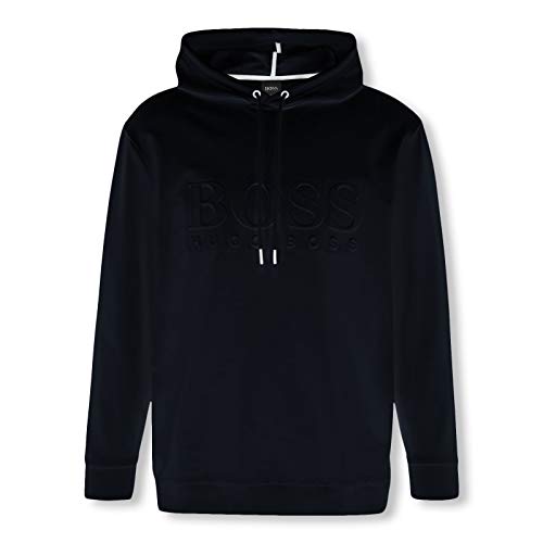 Hugo Boss Men's Navy Blue Half Zip Sweater (XXL) at Amazon Men's