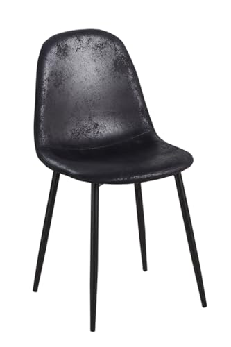 Sillas Comedor Negras Polipiel Marca Regalos Miguel