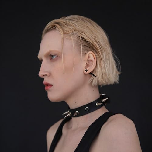 36pcs Ear Gauge Stretching Kit Silicone 14G-00G Gauges for Ears, Tapers, Tunnels & Plugs, Lightweight Acrylic Expanders, Body Piercing Jewelry Earring Gauging Set for Starter Beginner Men Women, Black3