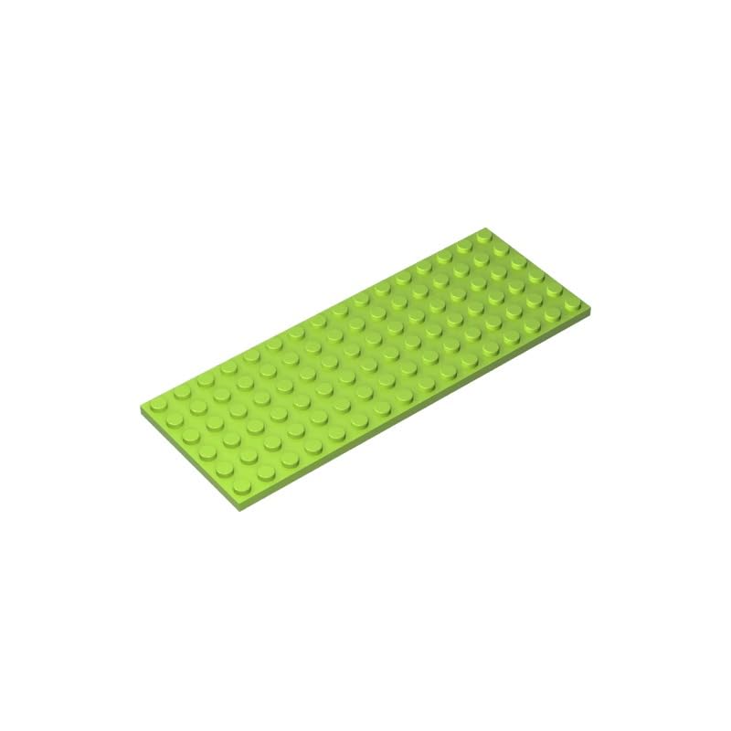 XYEIUGO Compatible with LEGO 3027 Foundation Plate 6x16, Lime, 10 PCS — image 1