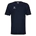 hummel CIMA Men's T-Shirt 2.0 Jersey with Flexible Fit and Logo, Blue, S