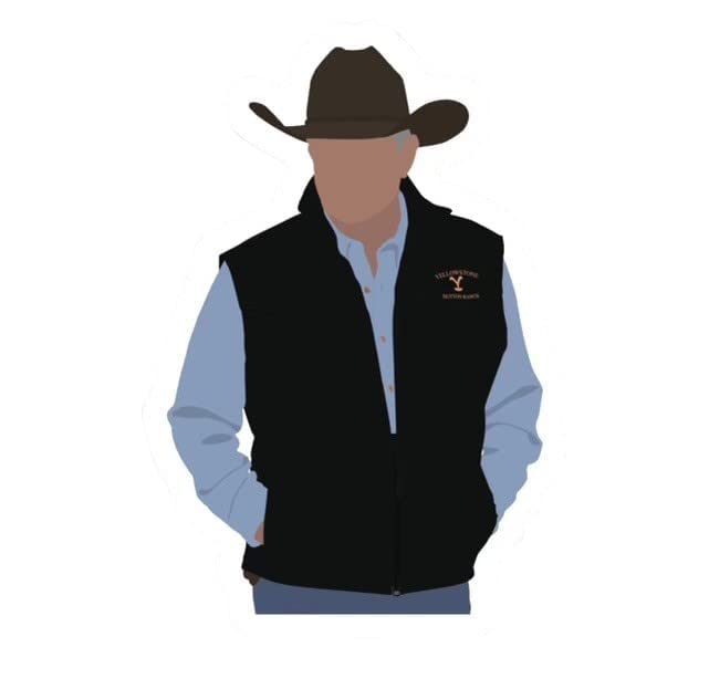 Yellowstone Sticker - John Dutton Sticker - Yellowstone TV Show - Yellowstone Decal - John Dutton