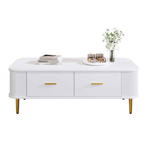 Table basse avec tiroirs chaleureuse pour embellir votre salon - 2