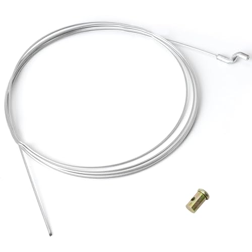 Gasseil Gaszug Reparatursatz Ø2,0mm mit Z-Endstück Kabelmantel, 1.80 Meter Seilzug...