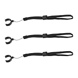 Veemoon 3 Correas de Muñeca para Bastones de Senderismo, Cordones de Poliéster Ajustables, Accesorio Ligero para Trekking y Caminatas al Aire Libre, Soporte Ergonómico para Personas