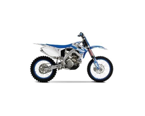 Kit déco moto cross Predator TM 450 FI bleu light pour carrosserie