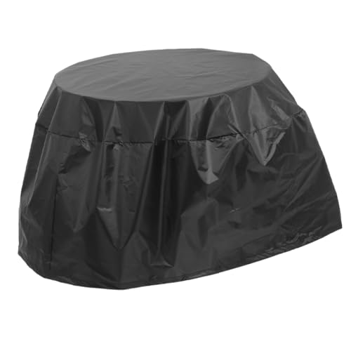 Toyvian Cubierta de Estufa de Parrilla de Barbacoa cocinando Cubiertas de Parrilla Funda Impermeable para Barbacoa Protección Duradera para Barbacoa Cubierta para fogatas Parrilla Redonda