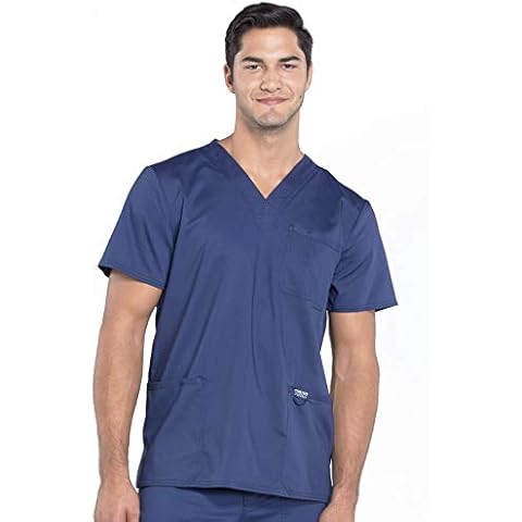 Cherokee Men's Scrubs Top WW670 Cover