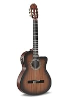 Resonant performance: Solid wood top and wood mosaic rosette for a full, resonant sound, supported by Sapelli Mahogany back and sides. Robust construction: Okoume neck with carbon reinforcement and Ovangkol fingerboard offer stability and durability,...