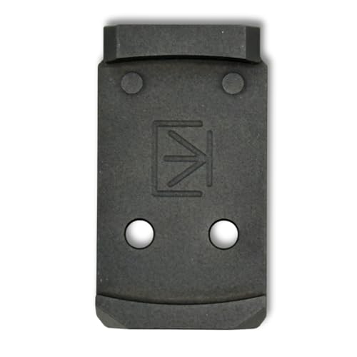 Springfield Echelon to RMSc/K Footprint Optic Plate – Calculated Kinetics – DOGTAG Plate – Includes Hardware, Torx Bit, Thread Locker