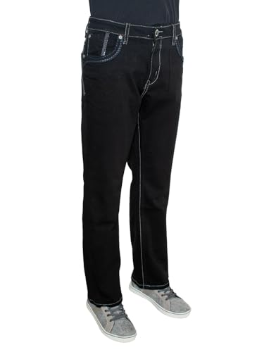 Men's Premium Straight Fit Denim Jeans Sizes 28-38 Style:WB51