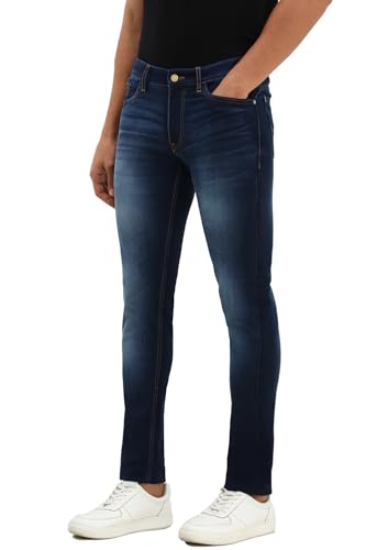 Image of Allen Solly Men's Mid Rise Skinny Jeans