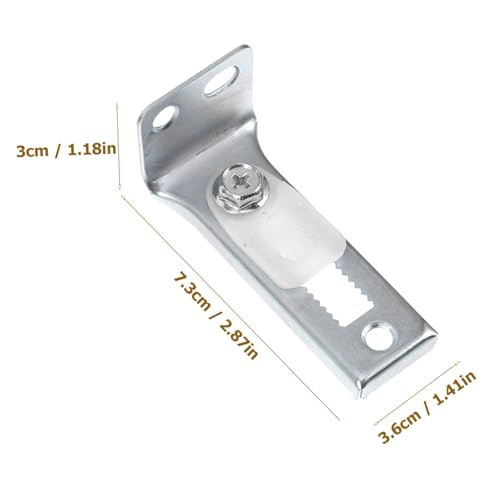 Kit de Herrajes para Puerta Plegable DIY para Reparación de Puerta Corredera de Clóset miniatura 2