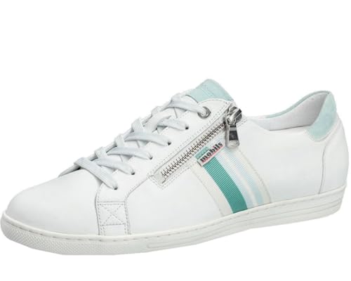 Mobils by Mephisto, Hilarie Ceilán/Velcalf/PR., Mujer Basket_Mode_Bass Blanco Liso, blanco, 39 EU