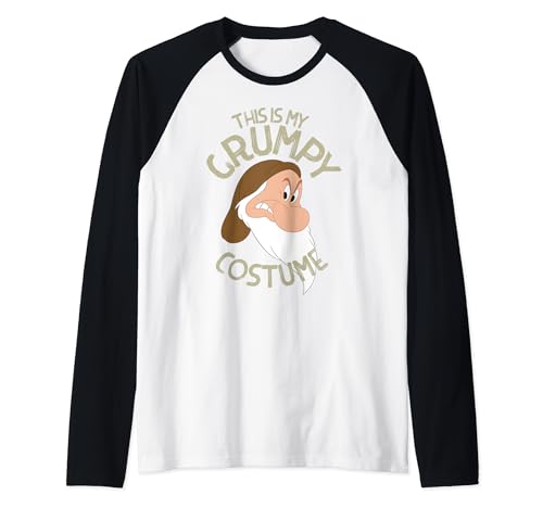 Costume Halloween Grincheux Disney T-shirt Baseball Raglan pour Déguisement Facile