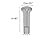 Covermates Patio Heater Cover – Weather Resistant Polyester, Elastic Hem, Water Resistant Zipper, Grill and Heating, 35DIAMETER x 87H, Khaki