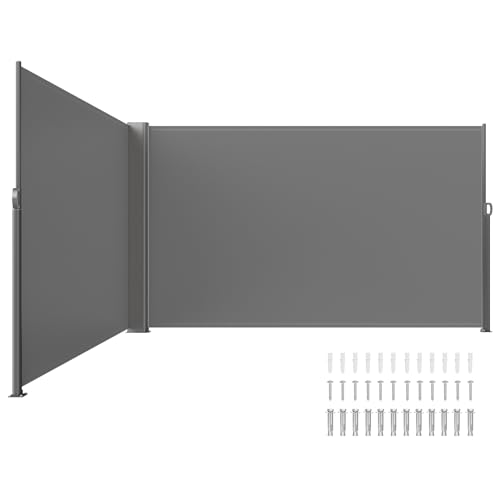 VEVOR Retractable Side Awning, UV 50 71''x 236'' Full...