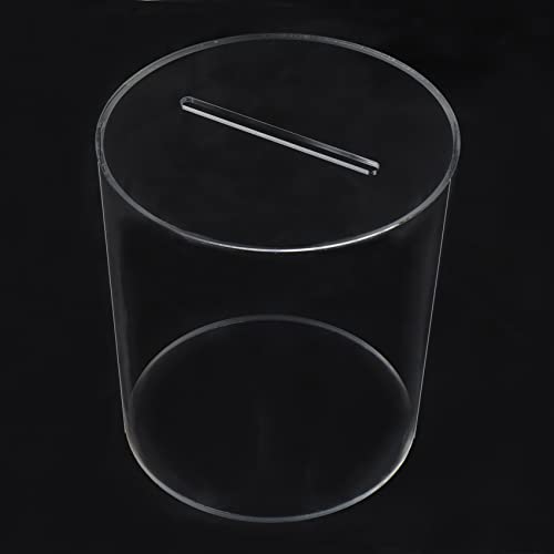Acrylic Piggy Bank - Break to Open, Smash Money Box for Adults and Kids, Transparent, 8"× 6.3" - Image 4