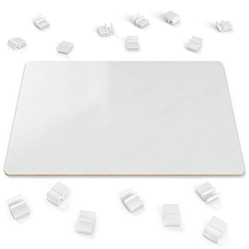 image for Arteza Dry Erase White Board 9x12 Inch, Bulk Set of 32 Lapboards, Doub