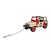 Jurassic World Toys Matchbox Jeep Wranger with Winch, Multicolor