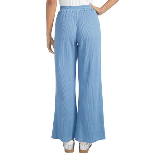 Masseys Waffle Knit Wide Leg Pant3