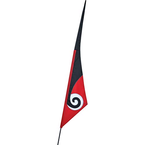 Drapeaux de vélo en spirale Premier Kites SoundWinds à rotation cinétique aérodynamique
