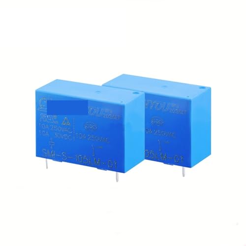 Relais SMI-S-112L 12V 10A 5 broches pour réparation de carte électronique