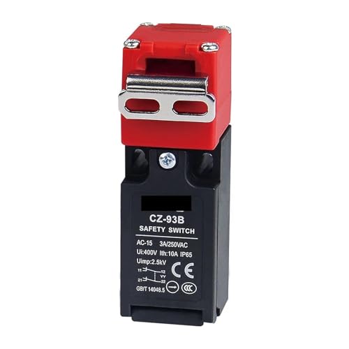 Interrupteur de fin de course de sécurité CZ-93B 2NC avec clé pour machine