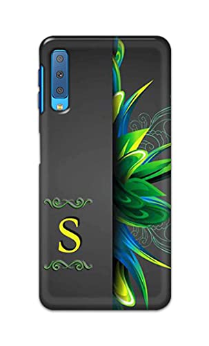 Image of Name II Initial II Letter Alphabet S Hard Back Case Cover for Samsung Galaxy A7 (2018), SM-A750F /DS, SM-A750G, SM-A750FN /DS Back Cover -(J5) VNS2222