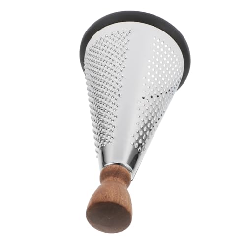 Rallador de queso de acero inoxidable con mango ergonómico miniatura 1