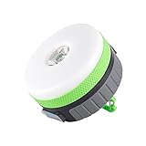 LIT-PaTH LED Camping Lantern, Rechargeable Light with Magnet Base, 2200 mAh, Survival Kit for Emergency, Hurricane, Outage, Medium Green, 1 Pack