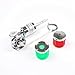 RQNKJJCE 1pc Industrial Multilayer Stack Light Lamp Signal Alarm Caution Light Flash Industrial Tower Red Green LED Sliver(DC12-24VFlash-Sound)
